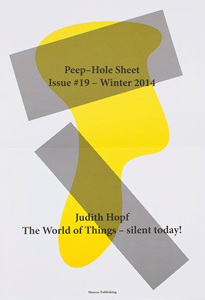 Judith Hopf - Peep-Hole Sheet n° 19