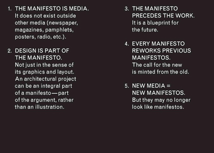 Manifesto Architecture – The Ghost of Mies