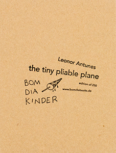 Leonor Antunes - The tiny pliable plane (coffret)