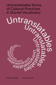  - Untranslatable Terms of Cultural Practices 