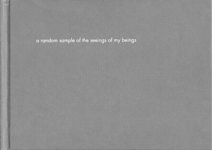 Herman de Vries - A random sample of the seeings of my beings
