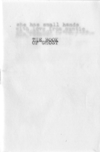 Elizabeth Lebon - The Book of Ghost