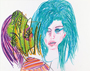 Rachel Harrison - Fake Titel - Turquoise-Stained Altars for Burger Turner