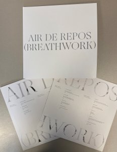 Air de repos (Breathwork) (book + vinyl LP)