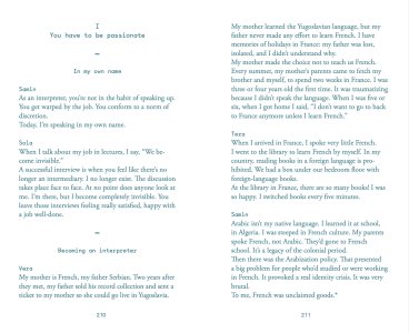 The Interpreter Dis/Appears