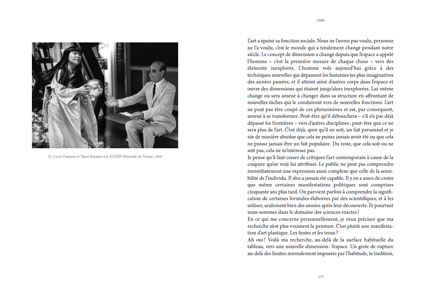 Lucio Fontana : Ecrits (manifestes, textes, entretiens) - Les presses ...