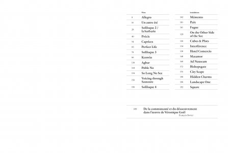 Films et installations, 1979-2023