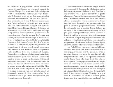 Essais d'esthétiques new-yorkaises