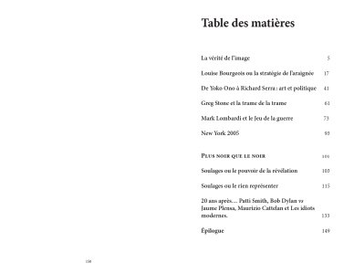 Essais d'esthétiques new-yorkaises