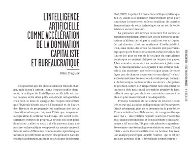 Critique de l'intelligence artificielle