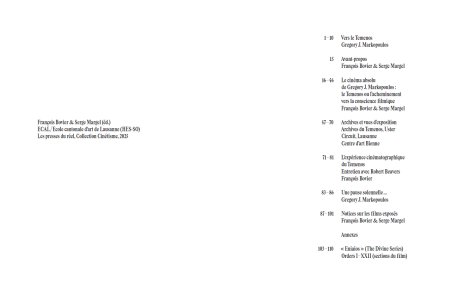 Vers une nouvelle conscience filmique