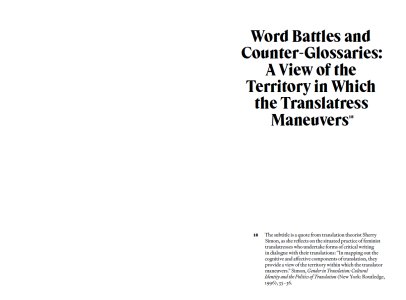 Unlearning with Translation