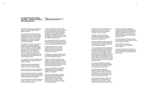 Art et poésie d'action, intervention, performance