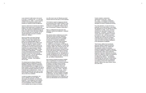 Art et poésie d'action, intervention, performance