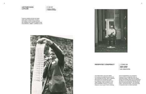 Art et poésie d'action, intervention, performance