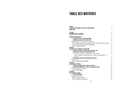 La forme élémentaire de l'être humain