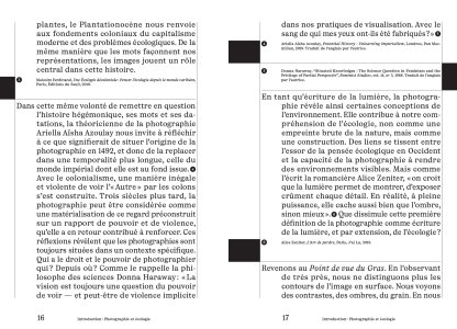 Photographie et écologie