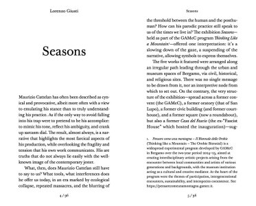 You Don't Make a Masterpiece, You Survive One