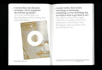 Choses lues, choses entendues, à l'usage de celles et ceux qui produisent et regardent (encore) des affiches