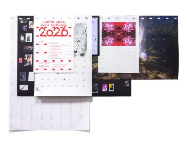 Loose Leaf Wall Calendar 2026