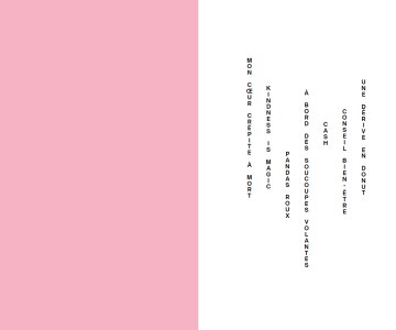 Mon cœur crépite à mort