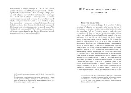 Micropolitiques de la sensation