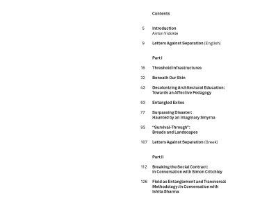 Forms of Non-Belonging