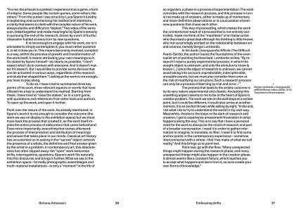 The Shape of the Air / La forma dell'aria