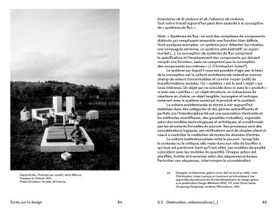 Écrits sur le design