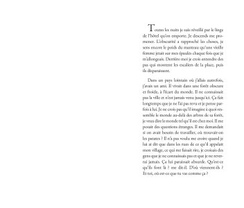 Le monde extérieur