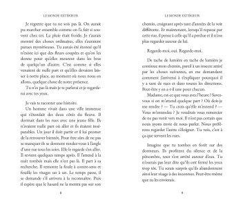 Le monde extérieur