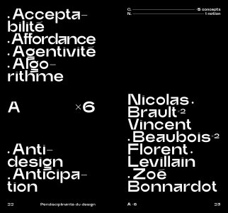 Péridisciplinarité du design