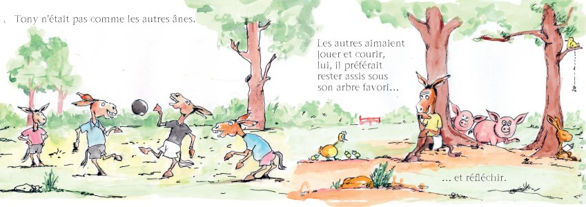 L'Âne qui voulait savoir des choses