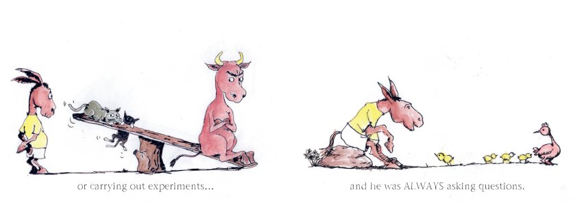 The Donkey who wanted to know things