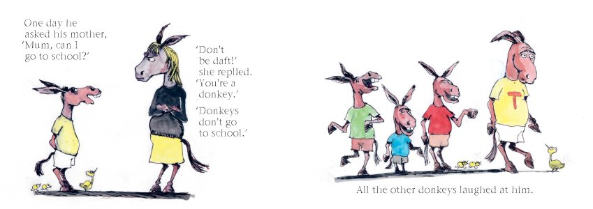 The Donkey who wanted to know things