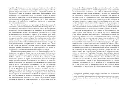 L'attention en suspens