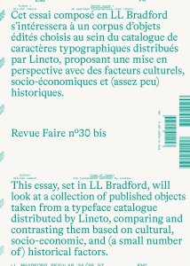  - Faire – Regarder le graphisme n° 30 bis