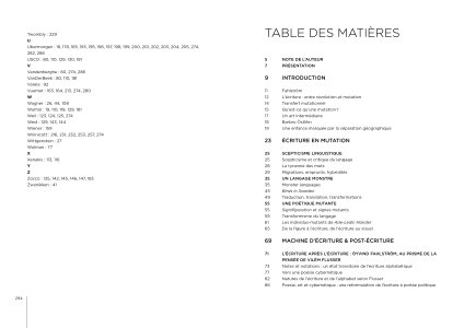 Une écriture mutante