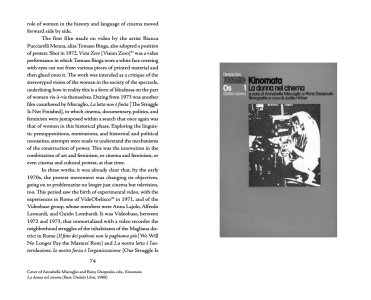 Italian Female Filmmakers in the Sixties and Seventies