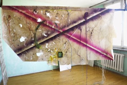 L'appartement-atelier de Violett e a à Varsovie