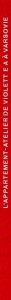 L\'appartement-atelier de Violett e a à Varsovie