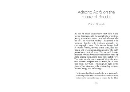 The Future of Reality