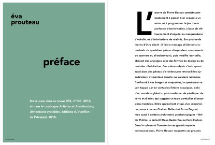 Des objets aux lieux