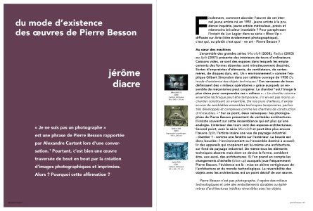 Des objets aux lieux