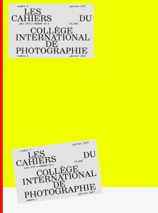  - Les Cahiers du Collège International de Photographie n° 02