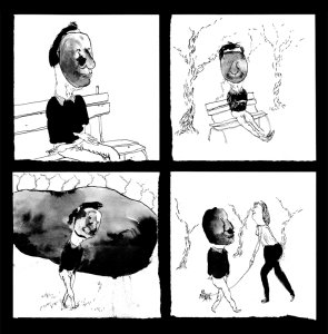 L'homme qui s'en allait tout le temps, jamais très loin