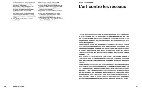Arts Réseaux Société