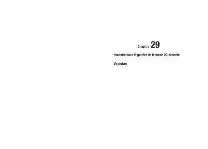 En l'absence de bornes