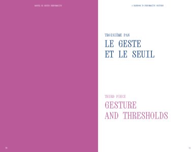 Manuel de gestes performatifs avec Ulla von Brandenburg
