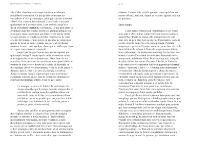 Le contemporain, l'intempestif et l'imminent